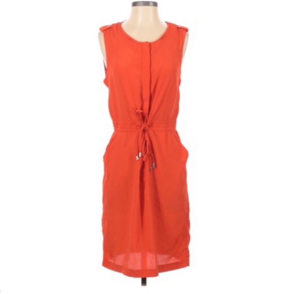 W118 by Walter Baker Orange Sleeveless Dress - Picture 9 of 9